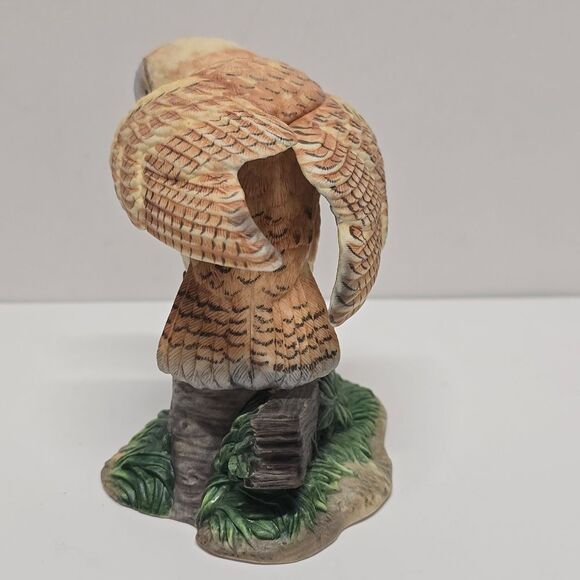 Lenox Porcelain Figurine Statue American Barn Owl Vintage 1993 - Picture 6 of 9
